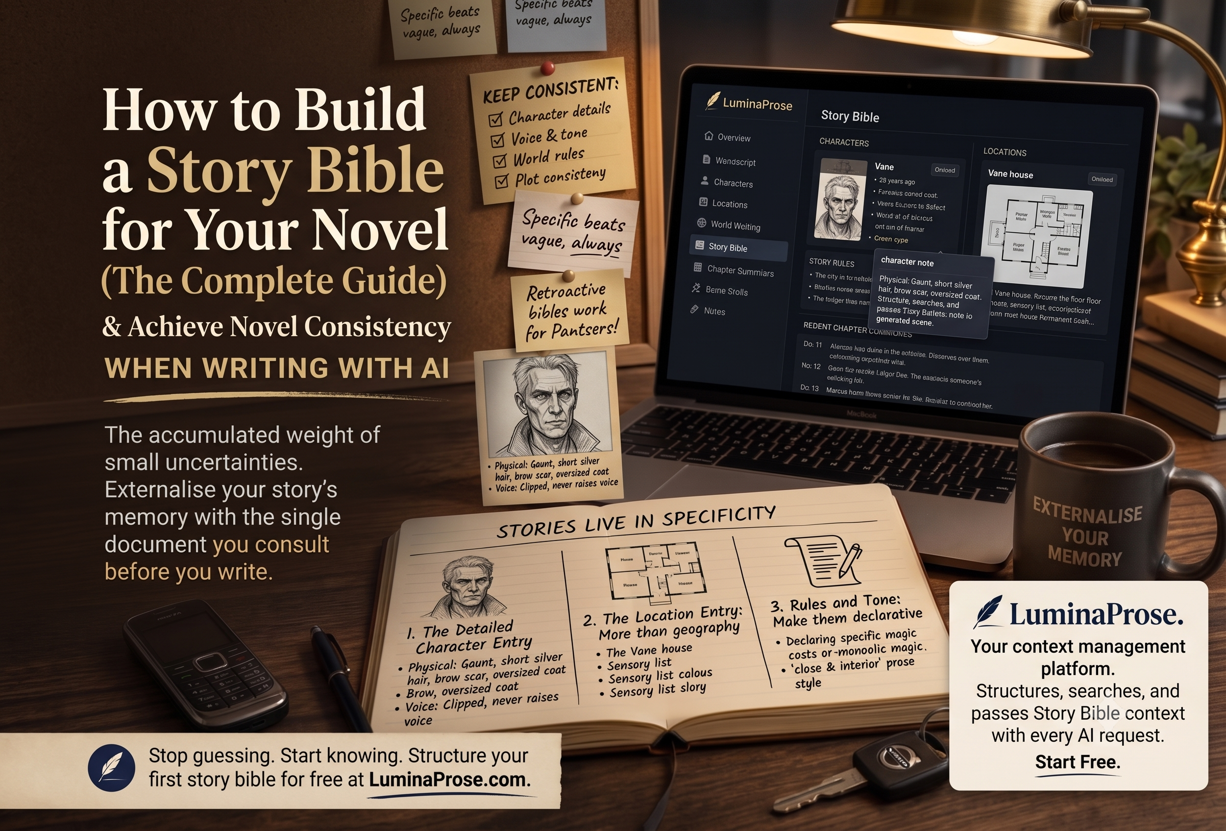How to Build a Story Bible for Your Novel (The Complete Guide)